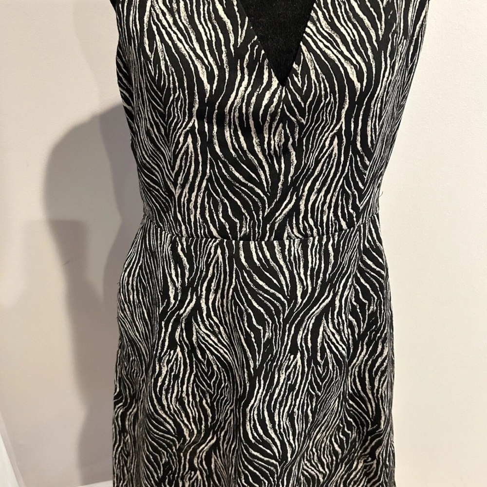 H&M Zebra Print Sleeveless Dress